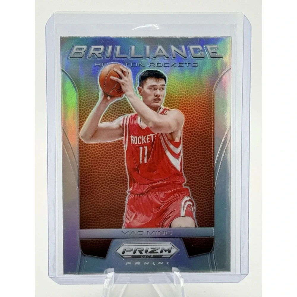 2023-24‎ Prizm Deca Yao Ming Silver Prizm Brilliance #11 Rockets